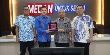Komisi Informasi Provsu Visitasi Bapenda Kota Medan, Perkuat Keterbukaan Informasi Publik
