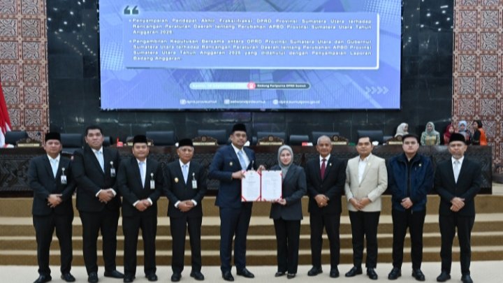 Pemprov Sumut dan DPRD Sepakati Perubahan APBD 2026, Bobby Nasution Tekankan Eksekusi Cepat