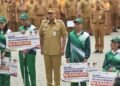 Haornas ke-43, Bobby Nasution Berikan Tali Asih untuk Atlet Legendaris Sumut