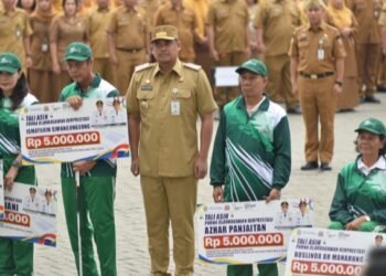 Haornas ke-43, Bobby Nasution Berikan Tali Asih untuk Atlet Legendaris Sumut
