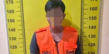 Coba Kelabui Petugas, Pria berinisial RPP di tangkap Sat Narkoba Polresta Deli Serdang