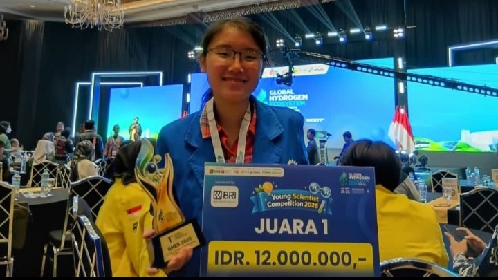 Lewat Riset Hidrogen, Mahasiswa UPER Sabet Juara 1 Young Scientist Competition 2026