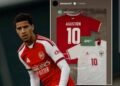 Tuai Sorotan, Pemain Arsenal Keturunan RI Pamer Jersey Timnas Indonesia