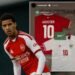 Tuai Sorotan, Pemain Arsenal Keturunan RI Pamer Jersey Timnas Indonesia