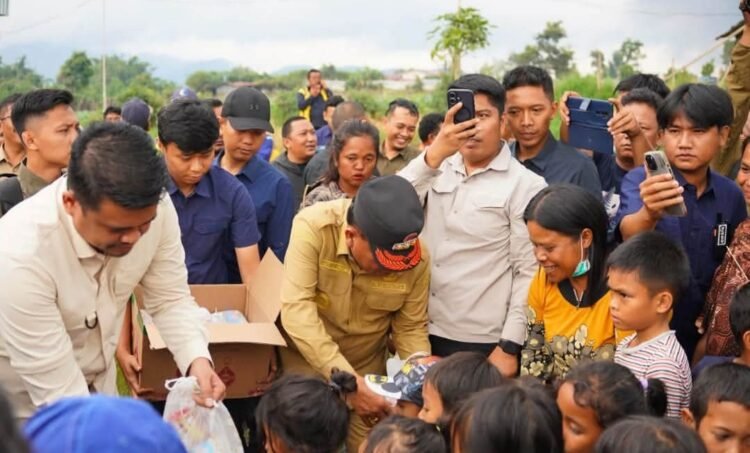Bobby Nasution ke Karo Bahas Kesiapan Penanggulangan Erupsi Gunung Sinabung