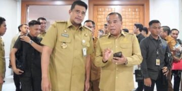 Bupati Karo Hadiri Rakor Optimalisasi PAD dan Penyaluran DBH Pajak Provinsi Sumut