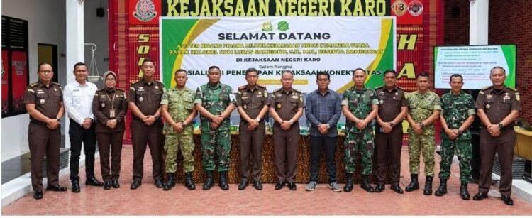 Kejari Karo Terima Kunjungan Aspidmil Kejati Sumut, Perkuat Sinergitas Penanganan Perkara Koneksitas
