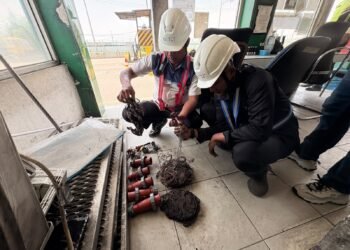 Komplotan Rayap Besi Curi Kabel dari Kapal Kargo, Pelaku Diburu