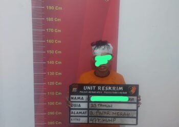 Polsek Medan Area Tangkap Maling Mesin Pompa Air Milik Anggota TNI
