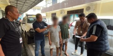 Satnarkoba Polrestabes Medan Ringkus 2 “Spiderman” Lompati 10 Rumah