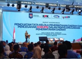 Bupati Karo Hadiri Rakor Penguatan Tata Kelola Pemerintahan dan Pencegahan Korupsi