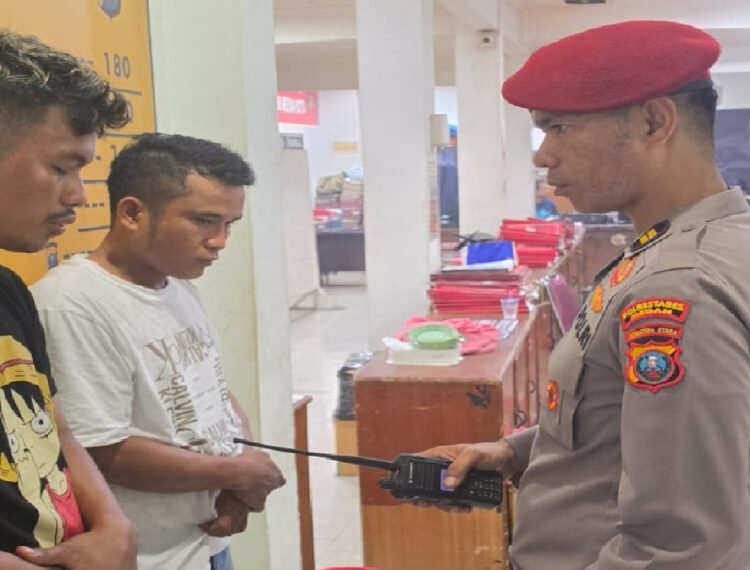 Polsek Medan Kota Tangkap 2 Residivis Curanmor saat Beraksi di Jalan Air Bersih