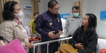 Peduli Korban MBG: Pemkab Karo Jenguk Pelajar SMKN Merdeka di Rumah Sakit Amanda