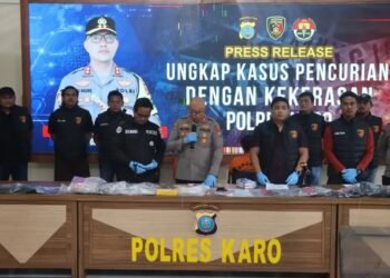 Polres Karo Ungkap Kasus Curas Sebabkan Korban MD, Dua Tersangka Diamankan