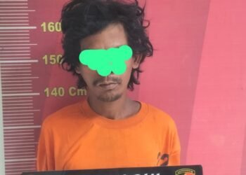 Maling Meteran Air Menyaru Pemulung Diamankan Polsek Medan Area