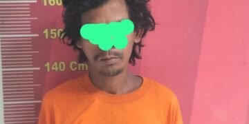 Maling Meteran Air Menyaru Pemulung Diamankan Polsek Medan Area