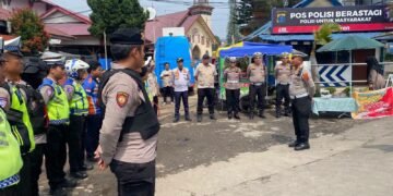 Razia Gabungan Operasi Sadar Pajak Digelar di Berastagi, 4 Kendaraan Bayar Pajak di Tempat