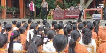 Polres Karo Sosialisasikan Penerimaan Murid Baru SMA Kemala Taruna Bhayangkara Tahun Ajaran 2027/2028