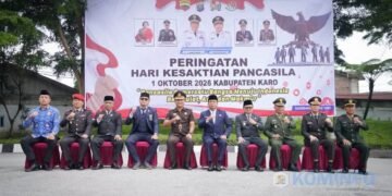 Peringati Hari Kesaktian Pancasila 2026, Pemkab Karo Gelar Upacara di Halaman Kantor Bupati
