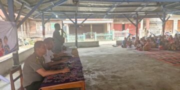 Polsek Laubaleng Bersama Pemerintah Kecamatan Gelar Sosialisasi Pencegahan Stunting di Desa Lau Mulgap