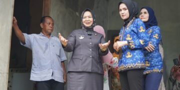 Plt. Bupati Langkat Pastikan Renovasi Rumah Korban Banjir Berjalan Lancar