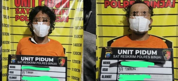 Satreskrim Polres Binjai Bekuk Dua Pelaku Curat di Toko