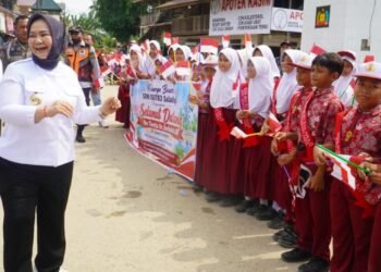 Komitmen Pemerataan Pembangunan, Tiorita Kucurkan Puluhan Miliar di Pematang Jaya