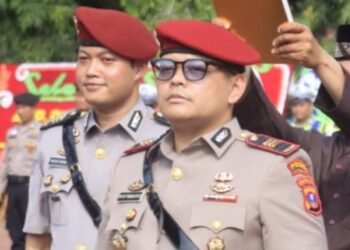 Kapolres Langkat Pimpin Sertijab Kasat Reskrim dan Kasat Narkoba