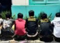 Tim Libas Polres Binjai Gagalkan Rencana Tawuran, 9 Remaja Diamankan Bersama Senjata Tajam