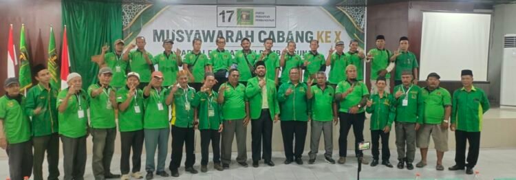 Muscab X, Mas.ud SH MH Terpilih Secara Aklamasi Sebagai Ketua DPC PPP Langkat Periode 2026–2031