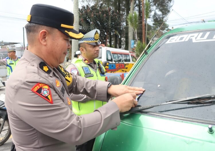 Polres Karo Gelar Operasi Patuh Toba 2026 Selama 14 Hari