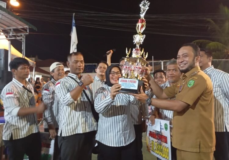 PBVSI Cup I, DPRD Padangsidimpuan Raih Juara Pertama Putra