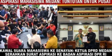 Wong Serahkan Tuntutan Mahasiswa ke Badan Aspirasi DPR RI