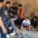 Gerebek Sarang Narkoba Rantau Panjang Polresta Deli Serdang Cuma Amankan 6 Pemakai, Bandarnya?