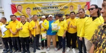Ribuan Warga Ikuti HUT Golkar Sumut, Andar Amin: Kami Terus Berbuat untuk Rakyat