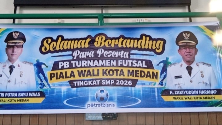 12 Tim Futsal SMP Terbaik di kota Medan Bakal Bersaing Rebut Piala Walikota 2026