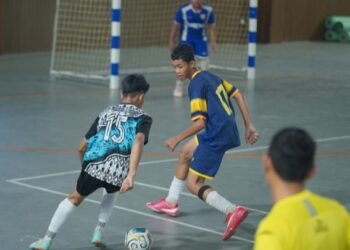 Hasil 8 Besar Turnamen PB Futsal SMP Kota Medan 2026: Pesta Gol, SMPN1 Medan Melaju ke Semifinal 