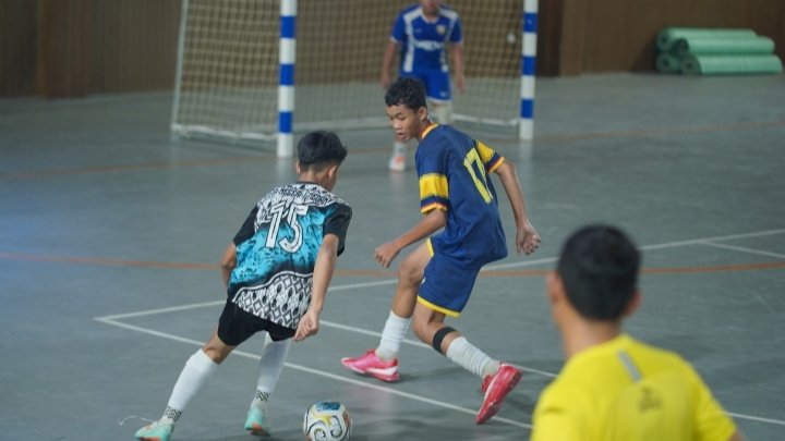 Hasil 8 Besar Turnamen PB Futsal SMP Kota Medan 2026: Pesta Gol, SMPN1 Medan Melaju ke Semifinal