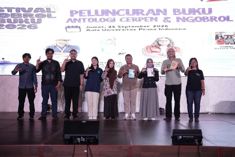 Puncak Festival Ngobrol Buku 2026, Luncurkan 3 Buku Antologi Cerpen Berbasis Folklor
