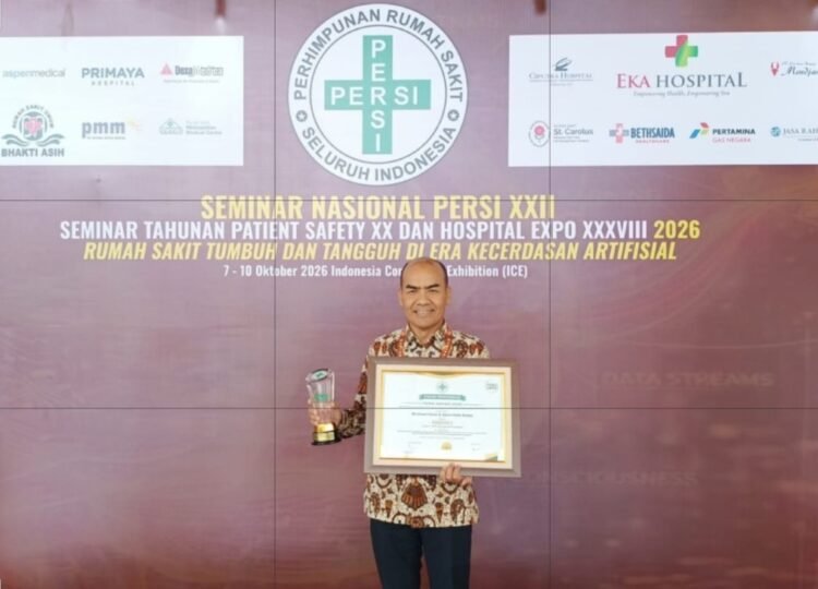 RS Adam Malik Raih 2 Penghargaan Nasional di PERSI Award 2026