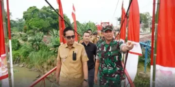 Waket Komisi 4 DPRD Hadiri Peresmian Jembatan Garuda
