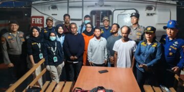 4 Nelayan Belawan Terapung 13 Jam Setelah Kapalnya Ditabrak Kapal Ikan Diduga Berbendera Taiwan
