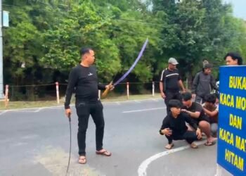 Bikin Gaduh saat Timnas Juara, 8 Anggota Geng Motor Ditangkap
