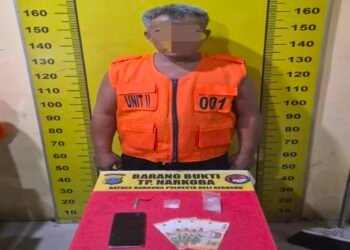 Simpan Sabu 1,71 Gram, Pria 51 Tahun Diamankan Polisi di Lubuk Pakam