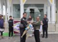 Jelang Hari Jadi Humas Polri ke-75, Si Humas Polres Karo Gelar Bakti Sosial di Masjid Husnul Khotimah