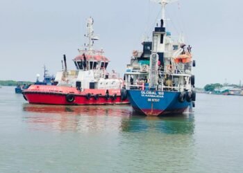 Kapal Asing Global 168 Bersandar di Belawan, Diduga Angkut 2 Ton Sabu
