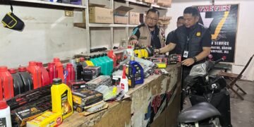 Polrestabes Medan Gerebek Bengkel Jadi Gudang Penyimpanan 1.152 Vape Narkoba di Percut Sei Tuan