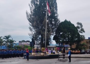 Kapolres Karo Ikuti Upacara Sumpah Pemuda, Kobarkan Semangat Patriotisme Generasi Muda