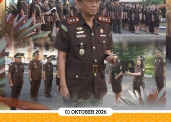 Kejari Karo Gelar Upacara Peringatan Hari Kesaktian Pancasila