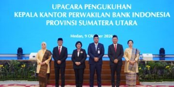 Ameriza M. Moesa Resmi Jabat Kepala Perwakilan BI Sumut